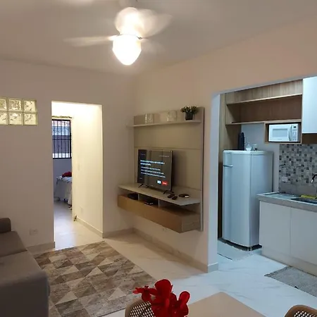 Apto Aconchegante Pe Na Areia Guaruja Exterior photo