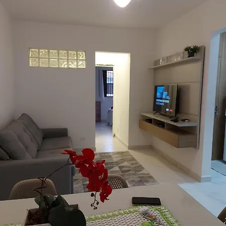 Apto Aconchegante Pe Na Areia Guaruja Exterior photo